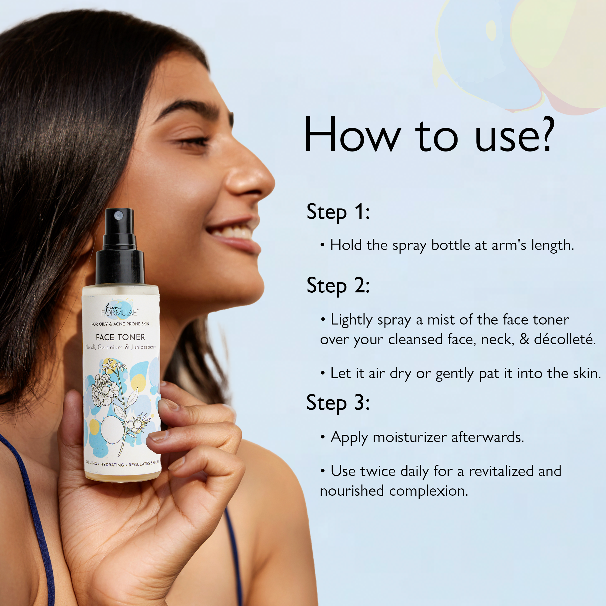 CALMING HYDRATING SEBUM REGULATING FACE TONER