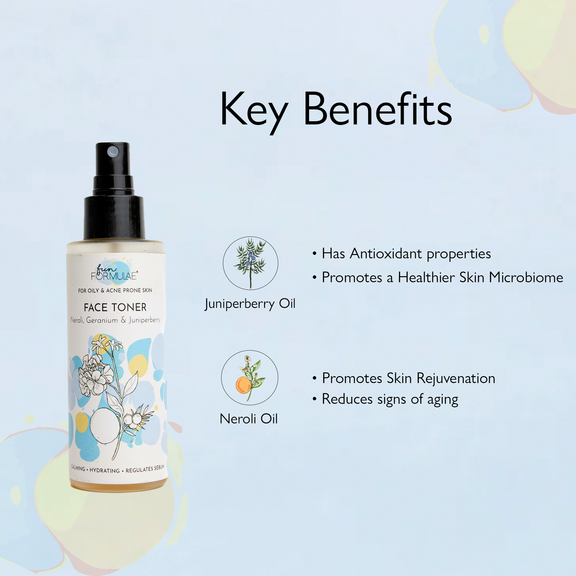 CALMING HYDRATING SEBUM REGULATING FACE TONER