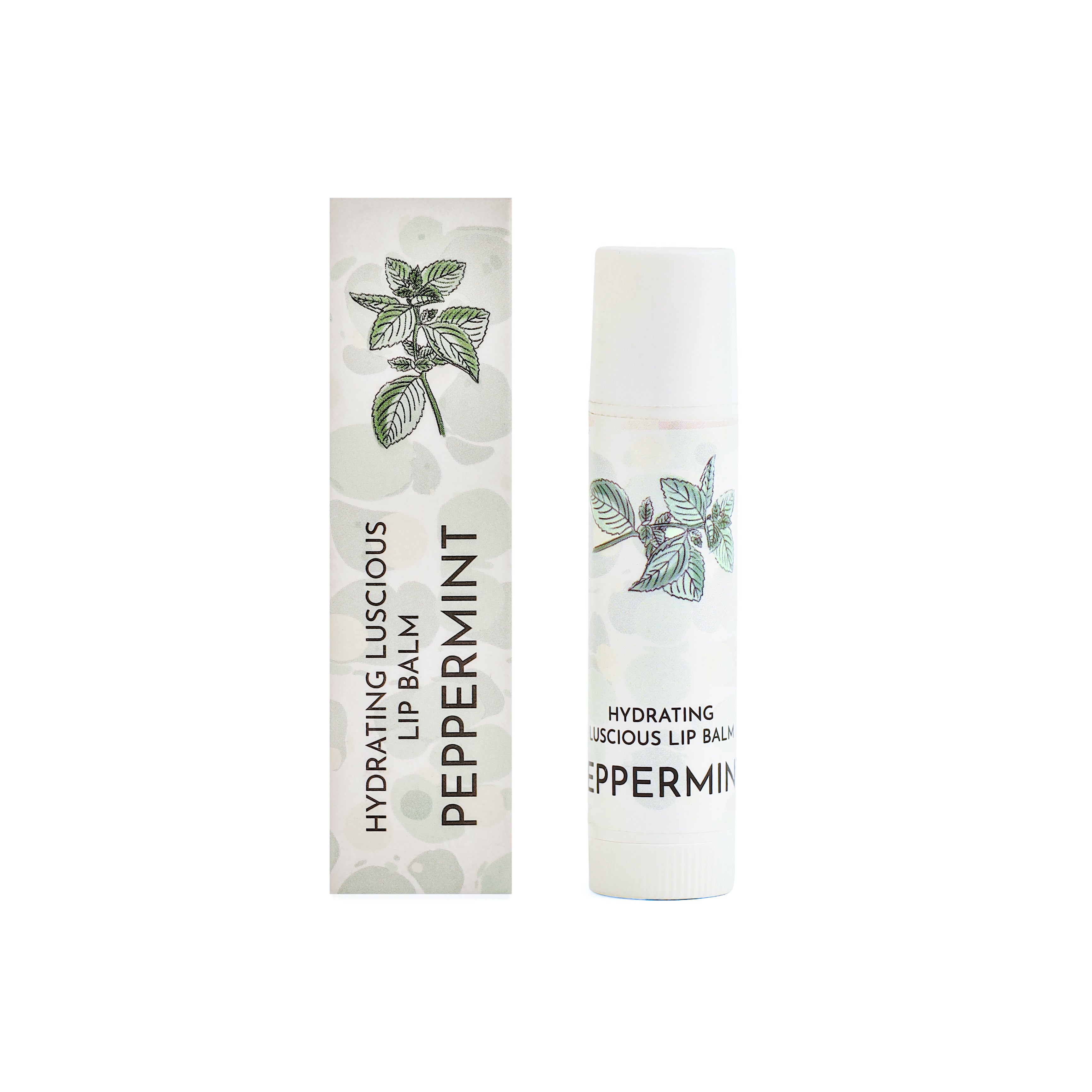 Cooling Peppermint Lip Balm for Irritation Relief