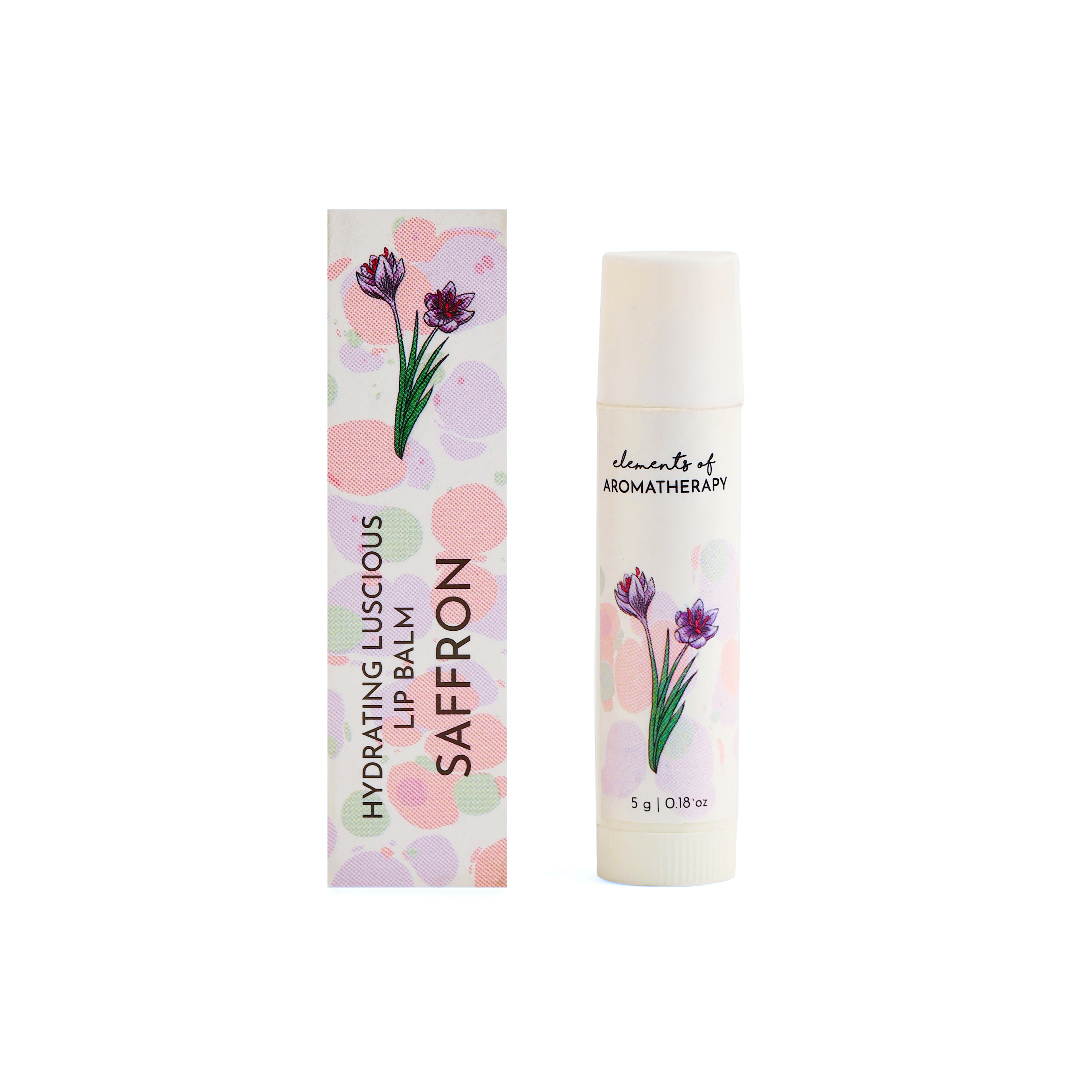 Brightening Saffron Lip Balm for Glowing Lips