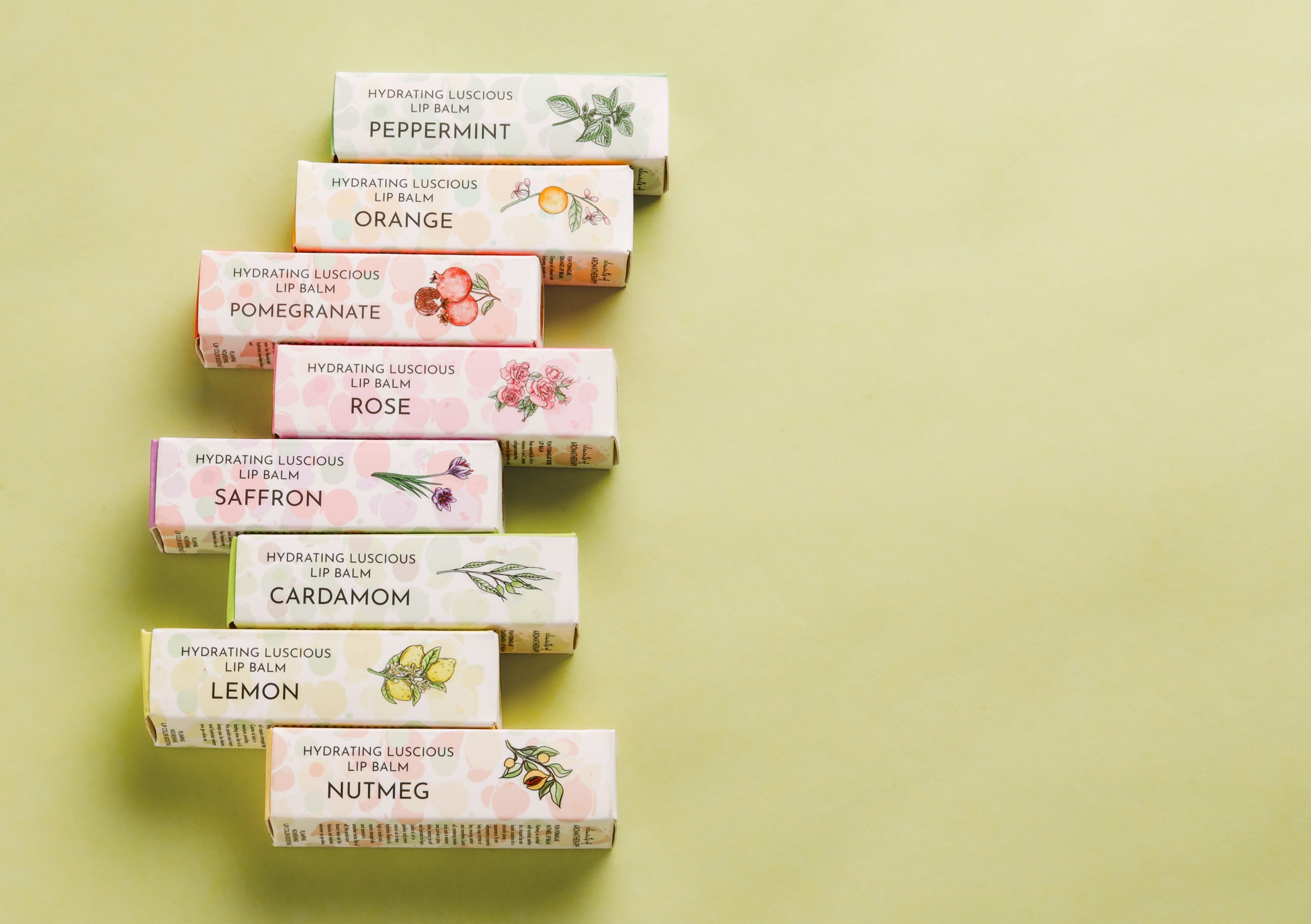 REVITALIZING ORANGE LIP BALM FOR CHAPPED LIPS