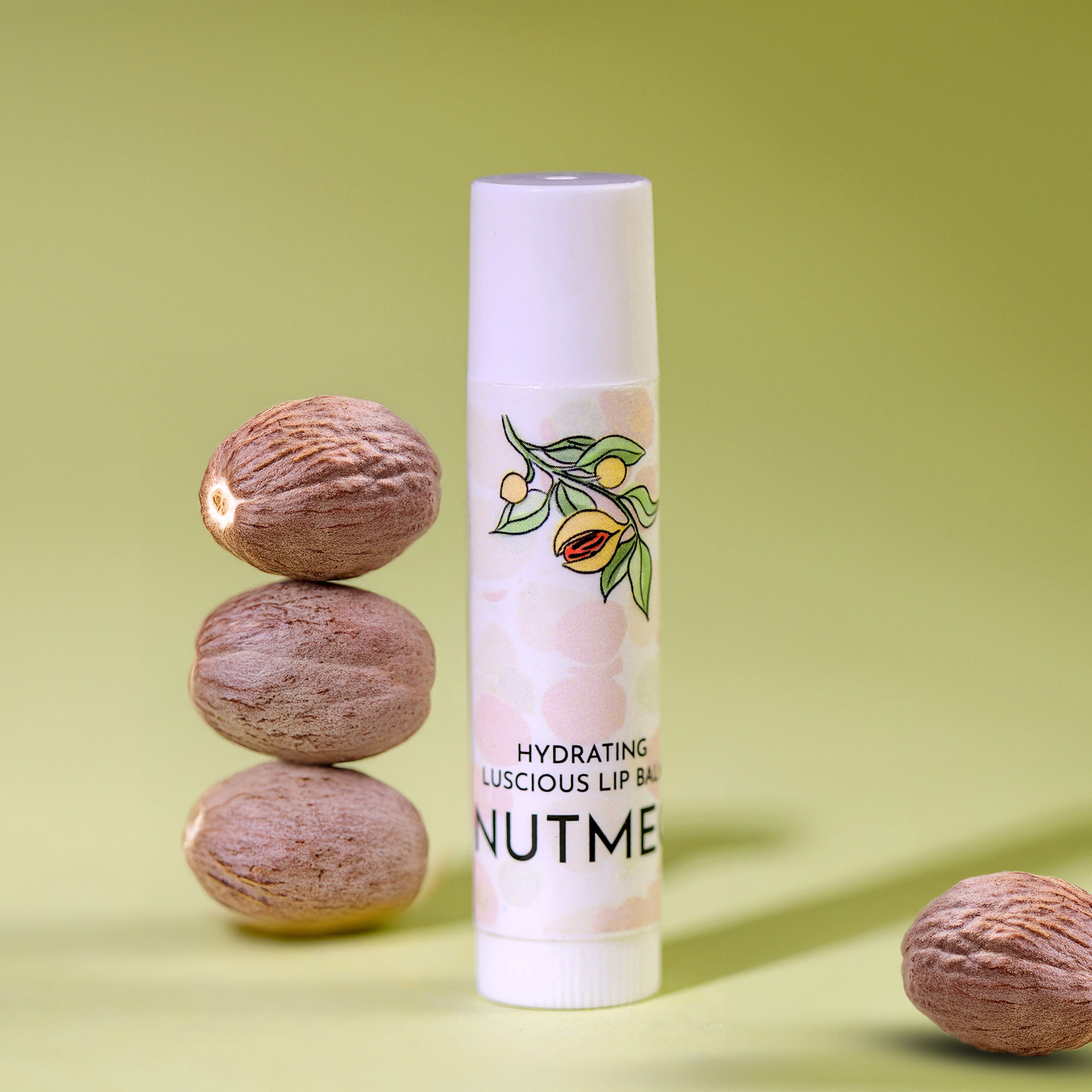 Healing Nutmeg Lip Balm for Pigmentation Repair