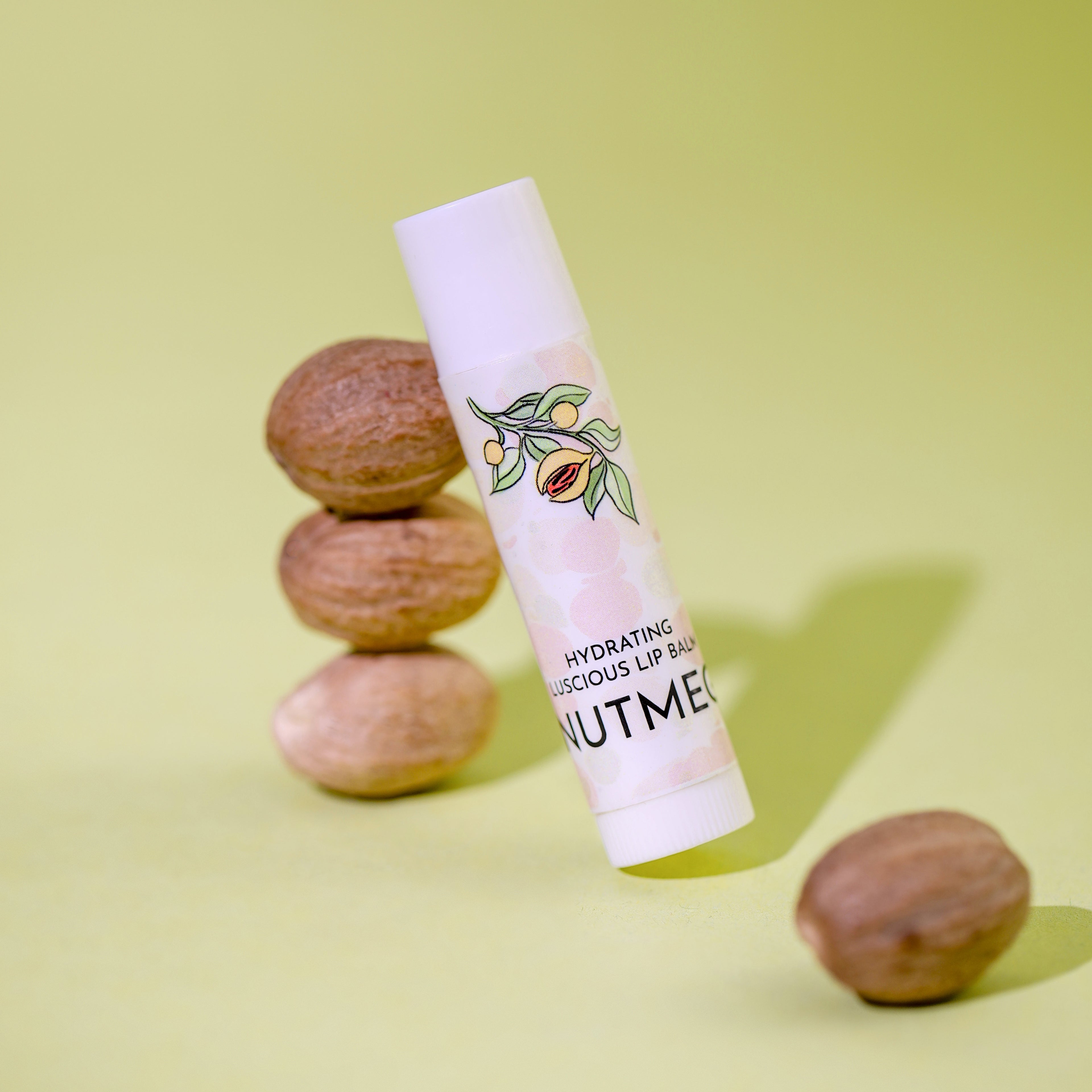 Healing Nutmeg Lip Balm for Pigmentation Repair