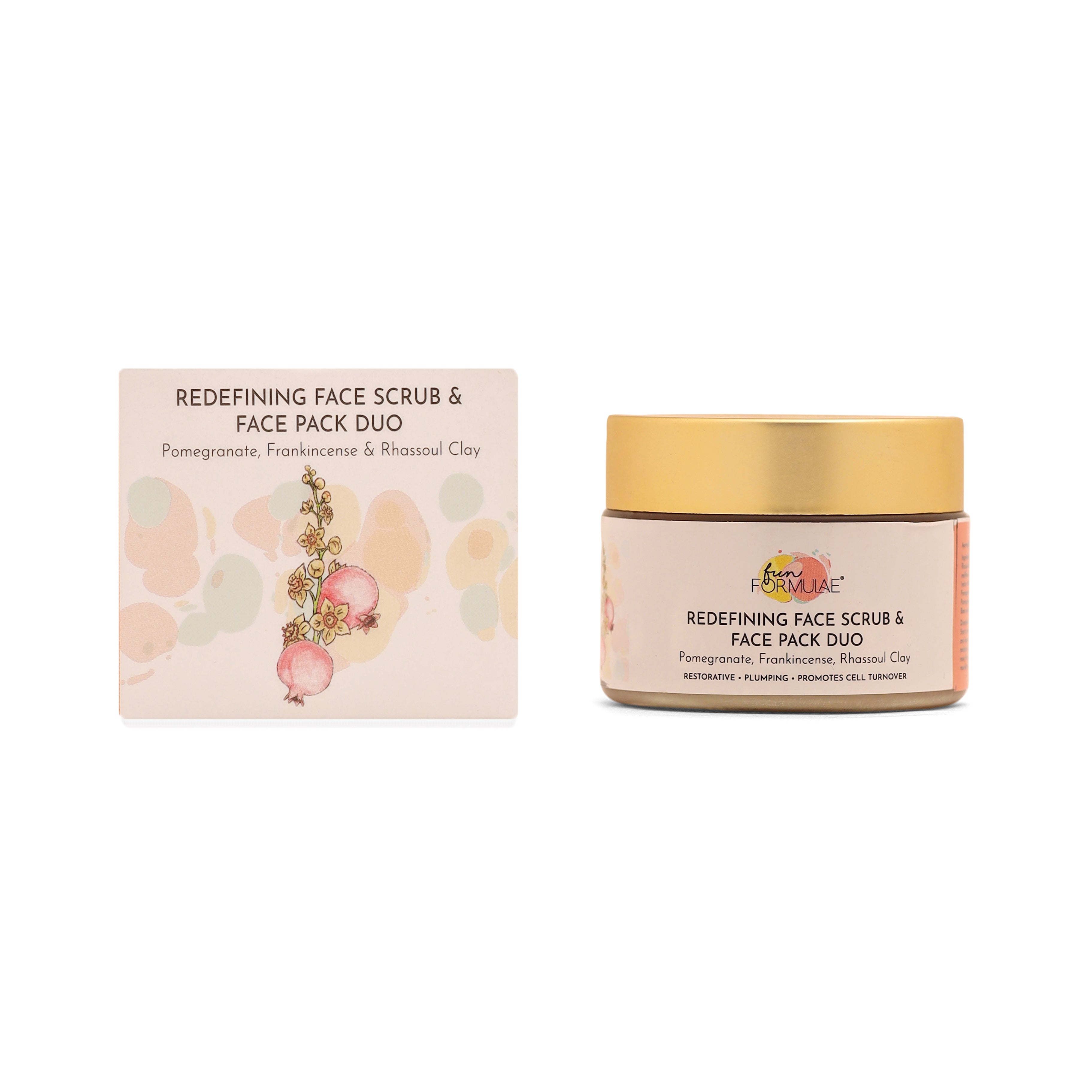 REDEFINING FACE SCRUB AND FACE PACK DUO