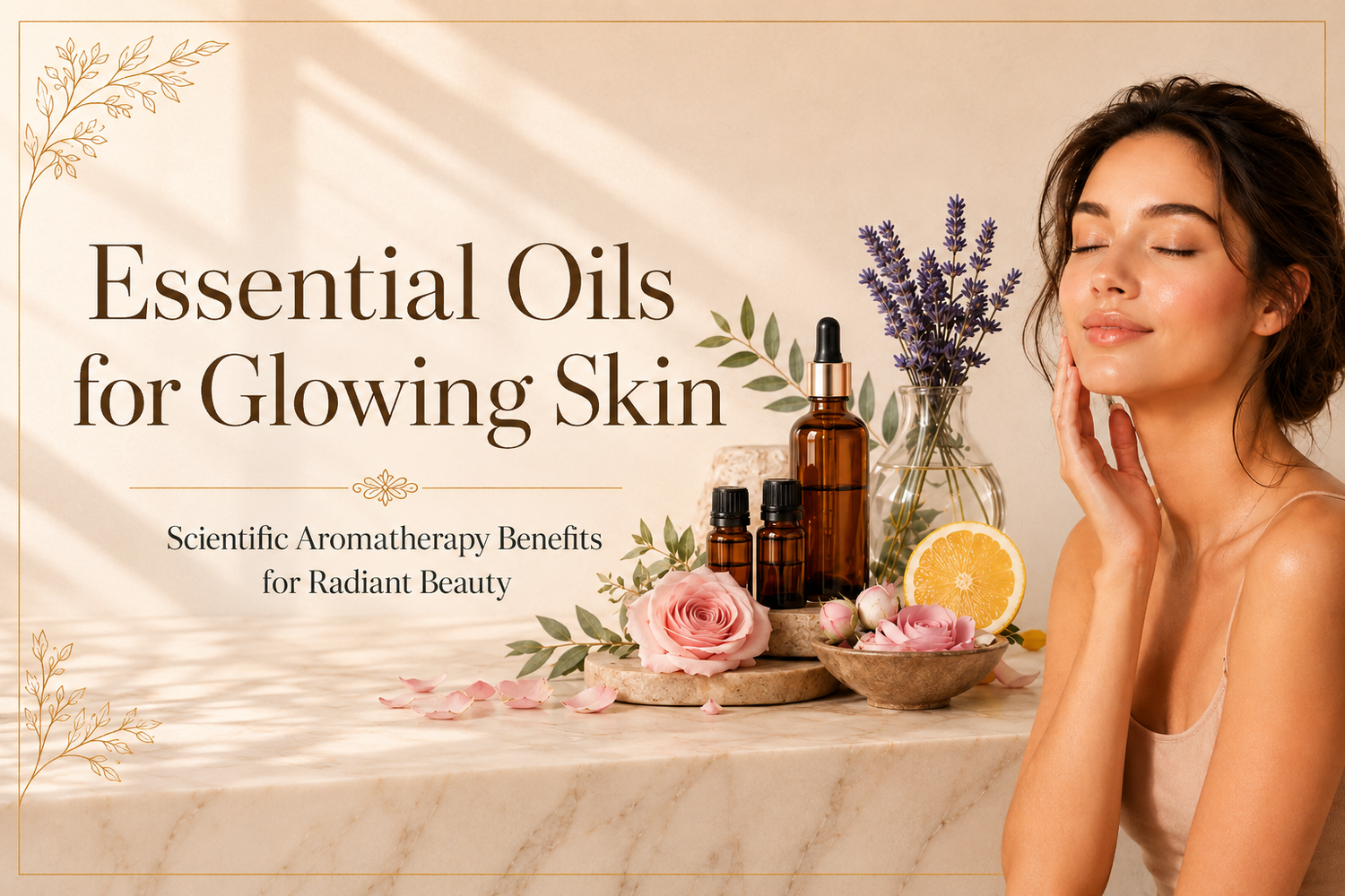 Scientific Benefits of Essential Oils and Aromatherapy for Glowing Skin