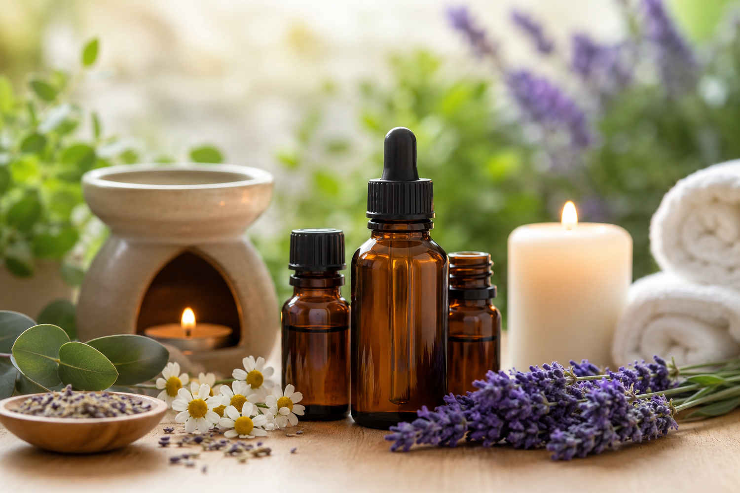 How Essential Oils Support Healthy, Youthful-Looking Skin Naturally
