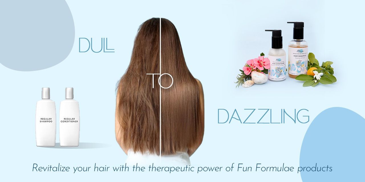 Dull to Dazzling: Revitalize your hair with the therapeutic power of Fun Formulae products