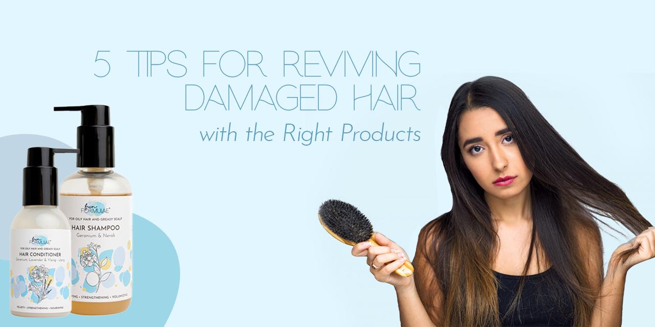 5 Tips for Reviving Damaged Hair with the Right Products