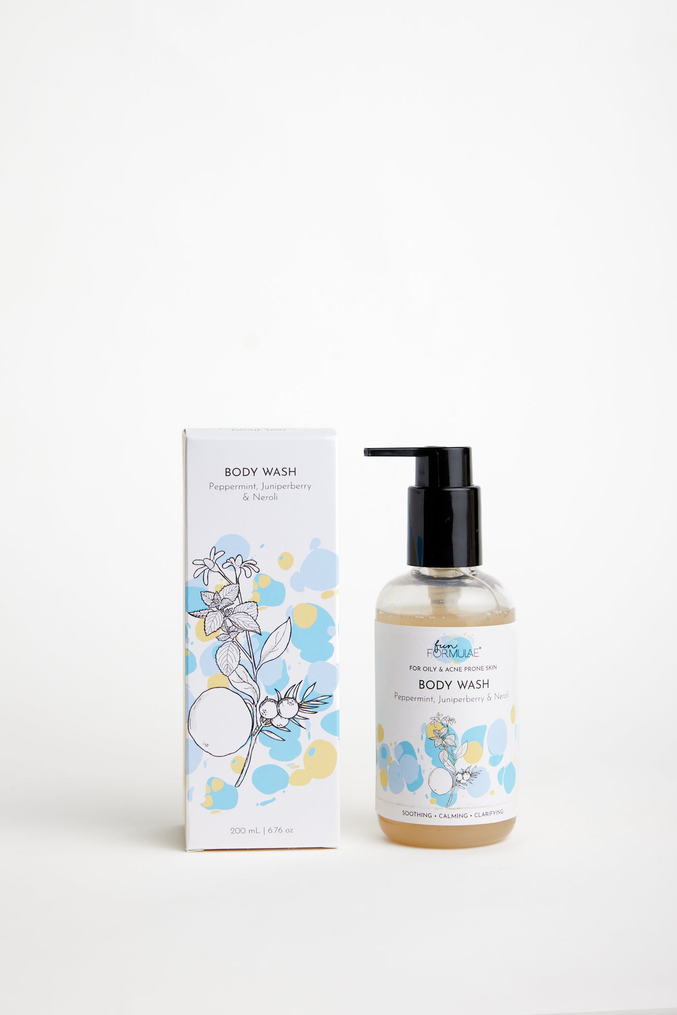 Body Wash | Calming and Clarifying Delicate | For Oily and Acne Prone Skin | 200 ml