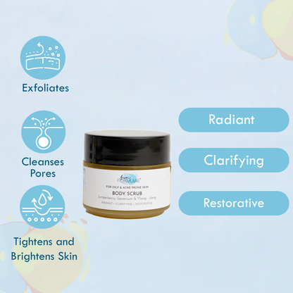 RADIANT CLARIFYING RESTORATIVE BODY SCRUB