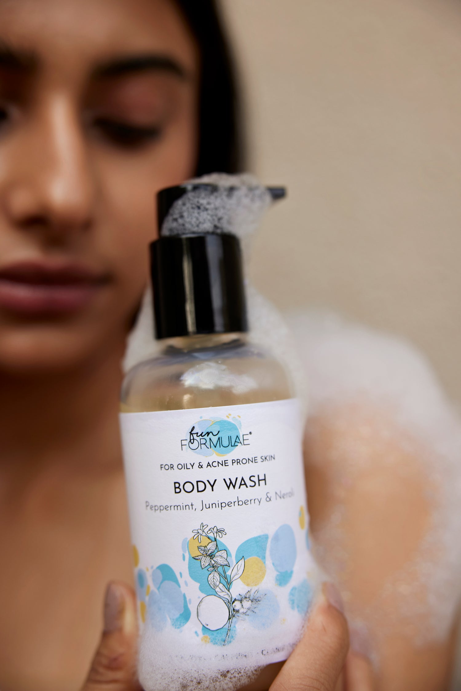 Body Wash | Calming and Clarifying Delicate | For Oily and Acne Prone Skin | 200 ml