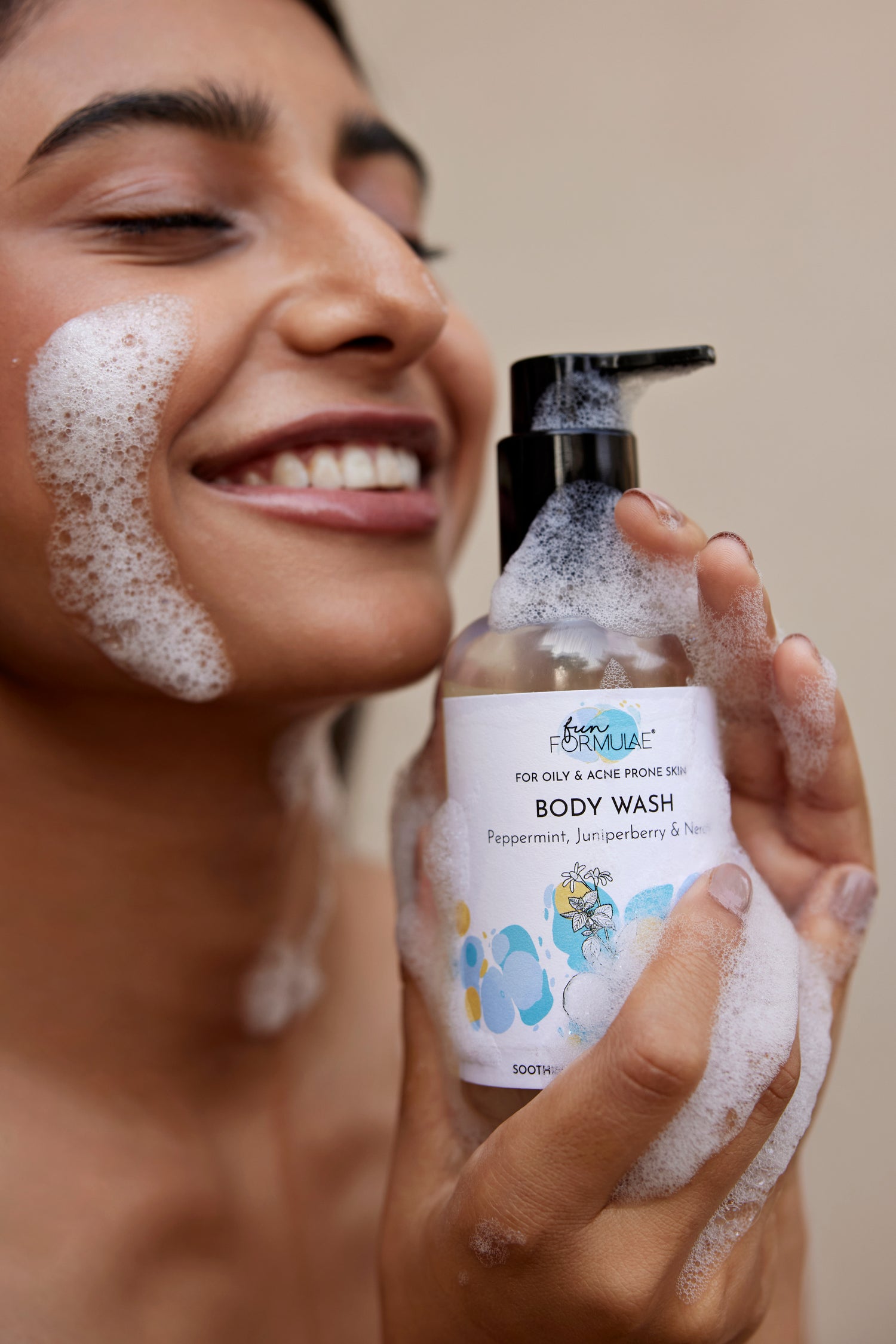 Body Wash | Calming and Clarifying Delicate | For Oily and Acne Prone Skin | 200 ml